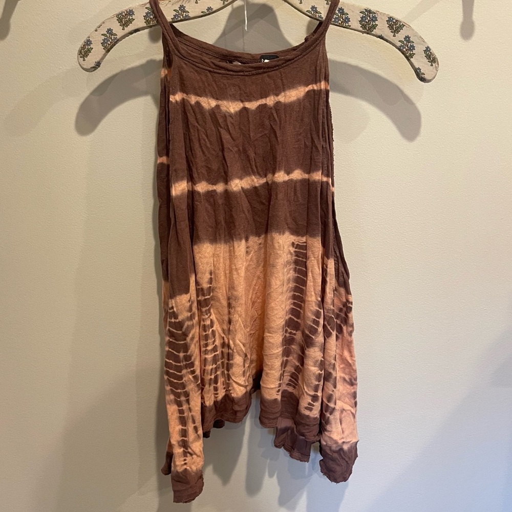 Free People Open Back tank top